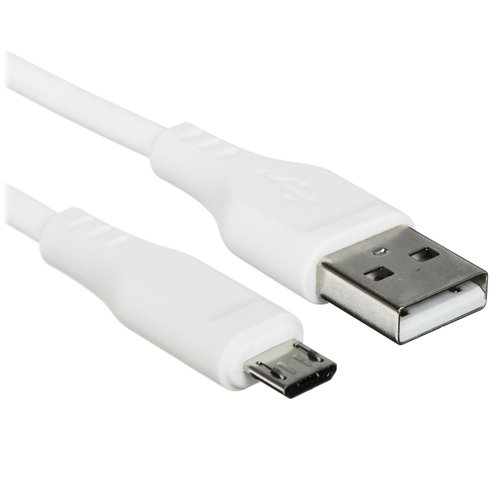 Кабель ACEFAST micro USB-B - USB Type-A белый 1.2 м
