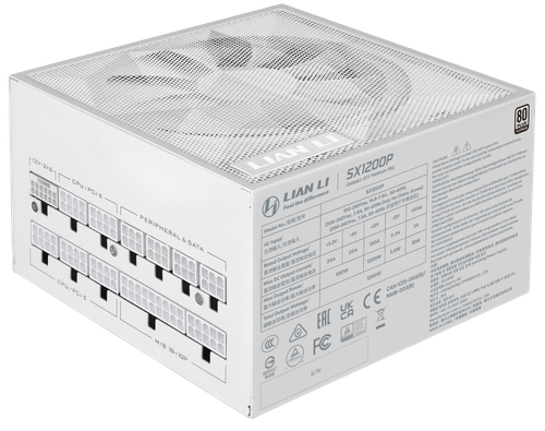 Купить Блок питания LIAN LI SX 1200P [G9P.SX1200P.W000.RU] белый в ...