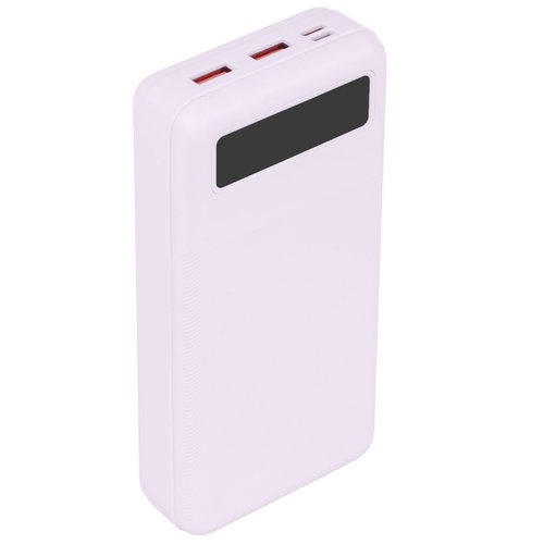 Портативный аккумулятор TFN Porta LCD PD 22.5W фиолетовый