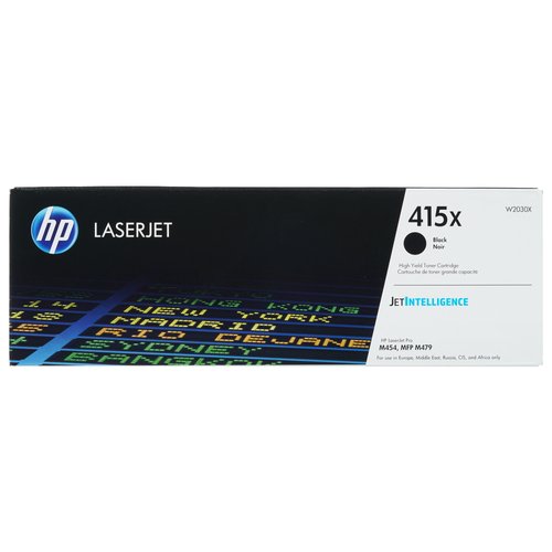 Картридж лазерный HP 415X (W2030X) черный