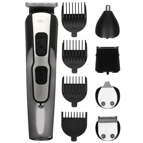Машинка для стрижки Geemy GM-592 серебристый/черный