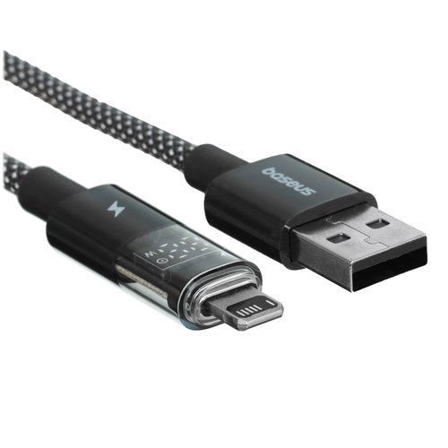 Кабель Baseus Lightning 8-pin - USB Type-A черный