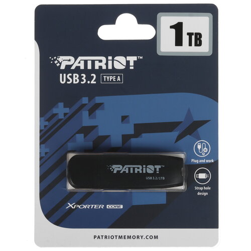 Память USB Flash 1000 ГБ Patriot Xporter CORE [PSF1TBXRB3U]
