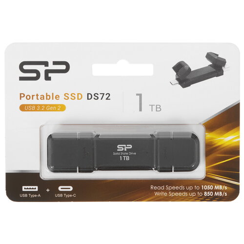 1000 ГБ Внешний SSD Silicon Power DS72 [SP001TBUC3S72V1K]