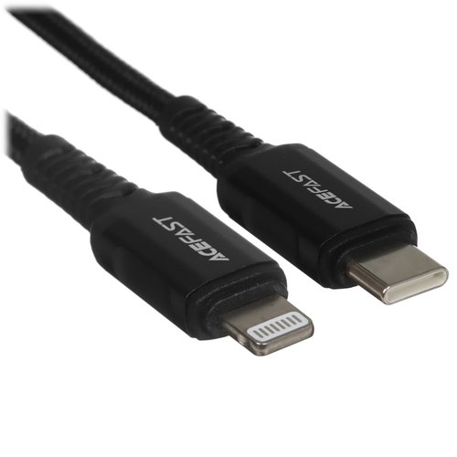 Кабель ACEFAST Lightning 8-pin - USB Type-C черный 1.8 м