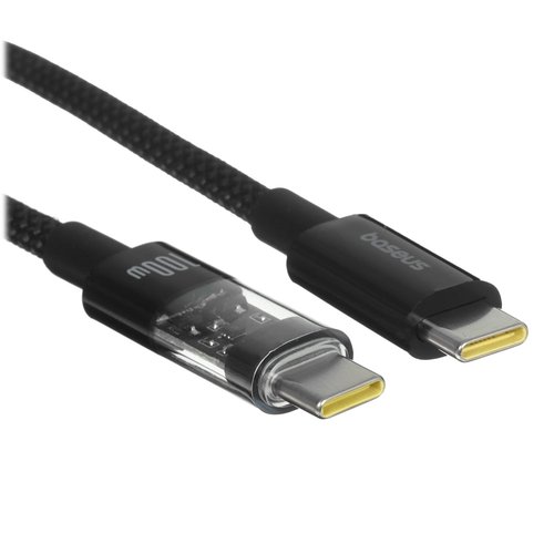 Кабель Baseus USB Type-C - USB Type-C черный