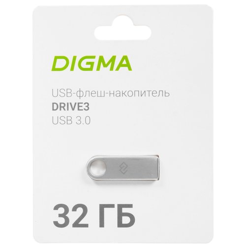 Память USB Flash 32 ГБ Digma DRIVE3 [DGFUL032A30SR]