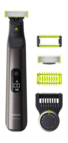 Триммер Philips OneBlade QP6541/15 черный/желтый