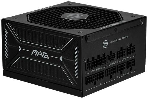 Блок питания MSI MAG A1000GLS PCIE5 [306-7ZPIX11-CE0] черный