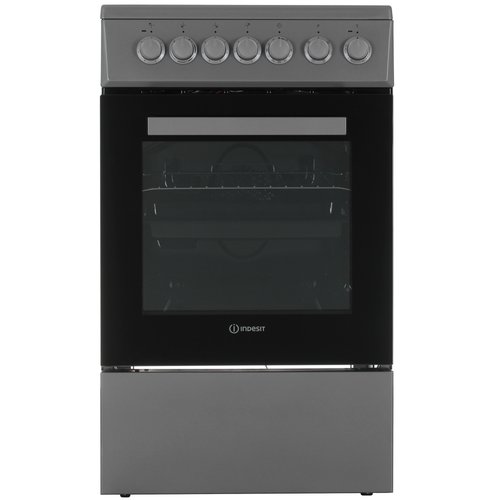Электрическая плита Indesit ISV5F1HX серебристый