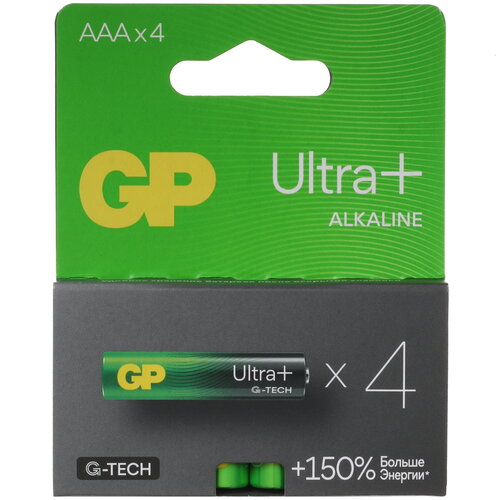 Батарейка GP Ultra+G-TECH AAA (LR03/FR03)