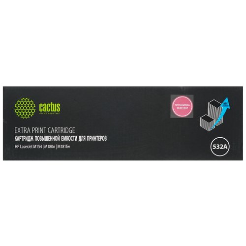 Картридж лазерный Cactus CS-CF532A-MPS желтый, с чипом