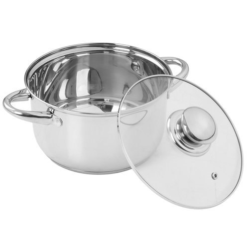Кастрюля Appetite Greta 2.5 л 18 см серый