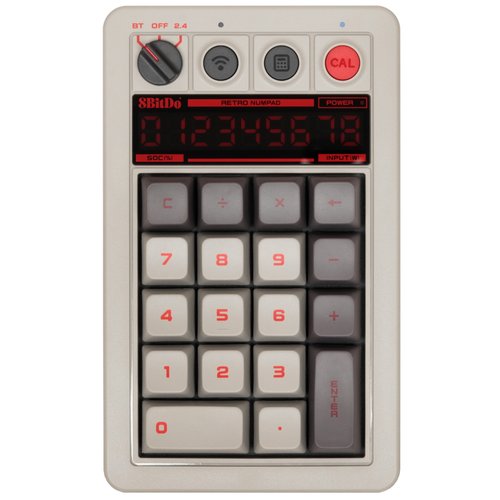 Цифровой блок  проводная + беспроводная 8BitDo Retro Mechanical Numpad - N Edition
