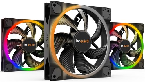Комплект вентиляторов be quiet! LIGHT WINGS 140mm PWM Triple-Pack [BL078] черный