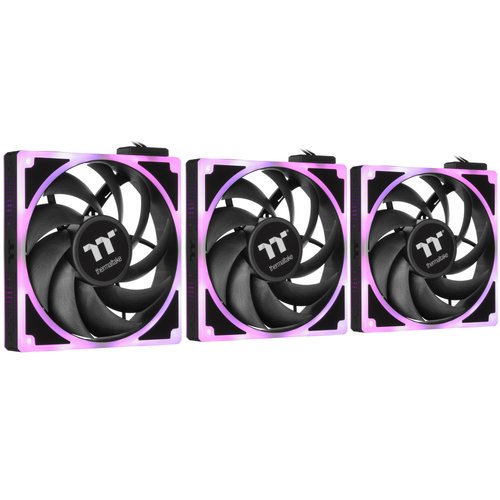 Комплект вентиляторов Thermaltake TOUGHFAN EX 140 ARGB [CL-F212-PL14SW-A] черный