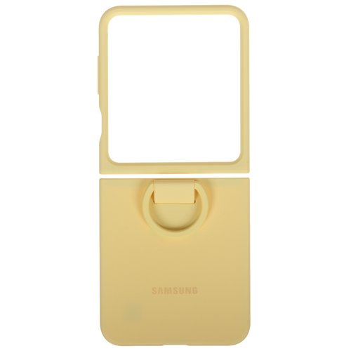 Накладка  Samsung Silicone Case для Samsung Galaxy Z Flip6 желтый