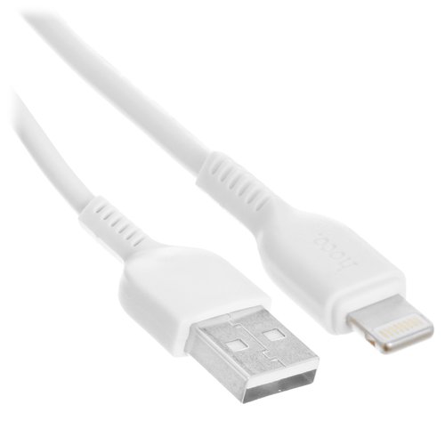 Кабель Hoco Lightning 8-pin - USB Type-A белый