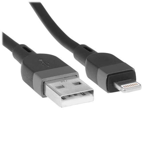 Кабель Hoco Lightning 8-pin - USB Type-A черный