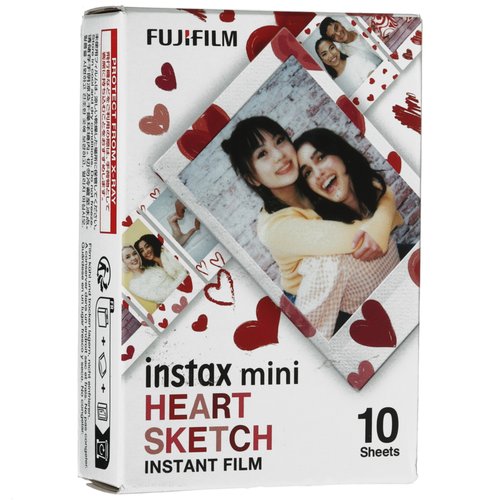 Картридж для моментальной печати FujiFilm Instax Mini Heart Sketch