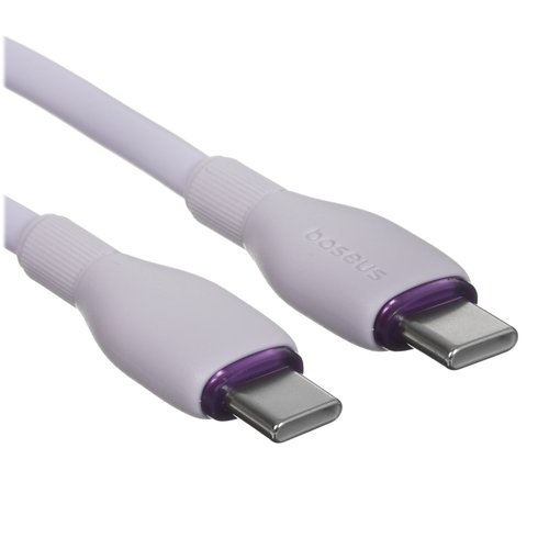 Кабель Baseus USB Type-C - USB Type-C фиолетовый