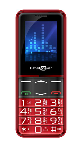 Сотовый телефон FinePower S185 красный