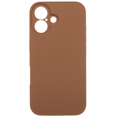 Накладка  BoraSCO Liquid Case для Apple iPhone 16 бежевый