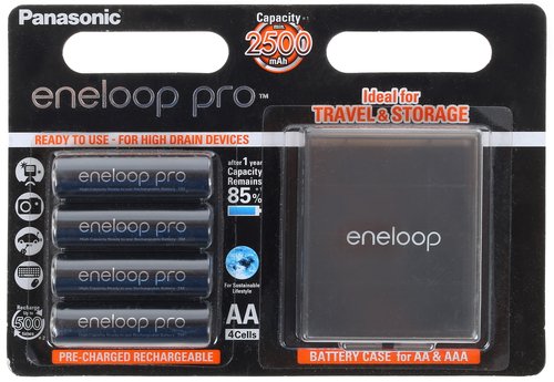 Аккумулятор Panasonic Eneloop Pro BK-3HCDEC4BE 2500 мА*ч