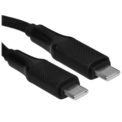 Кабель KEYRON USB Type-C - USB Type-C серый 1.5 м
