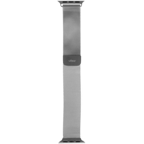 Ремешок uBear для Apple Watch 38/ 40/ 41mm серебристый
