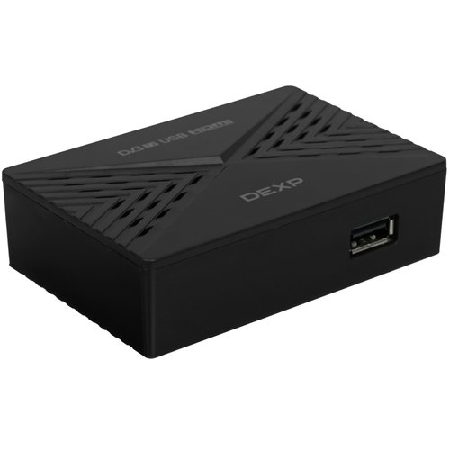 Raqamli TV uchun pristavka DEXP HD 7789P qora