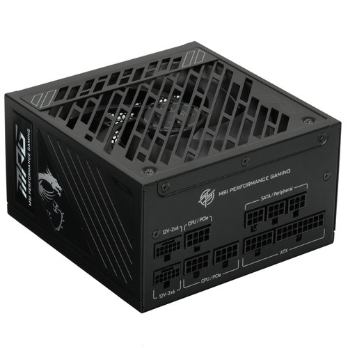Блок питания MSI MPG A1000GS PCIE5 II [306-7ZPFY51-CE0] черный