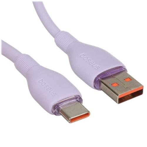 Кабель Baseus USB Type-C - USB Type-A фиолетовый