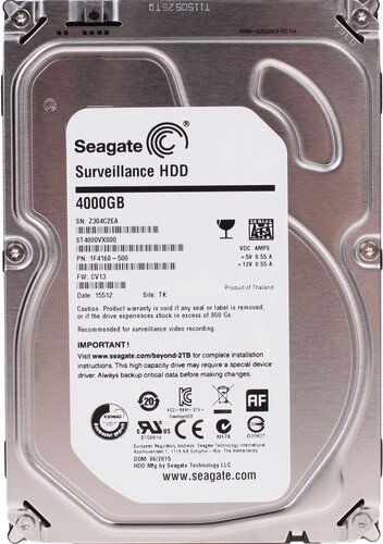 Оценка надежности Жесткий диск SATA-3 4Tb Seagate 5900 Surveillance ...