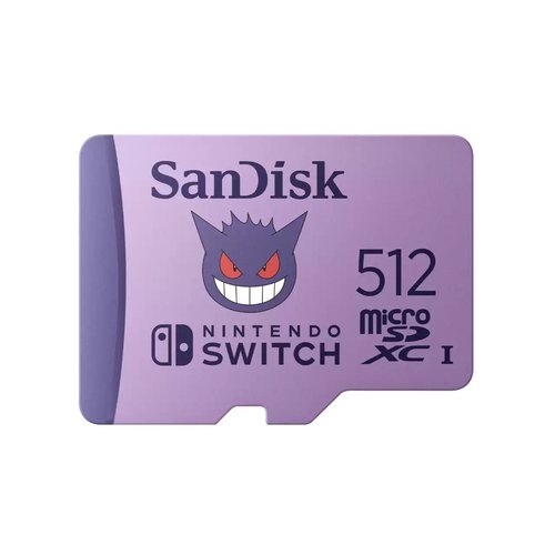 Карта памяти Sandisk Pokemon microSDXC 512 ГБ [SDSQXAO-512G-GN6ZK]