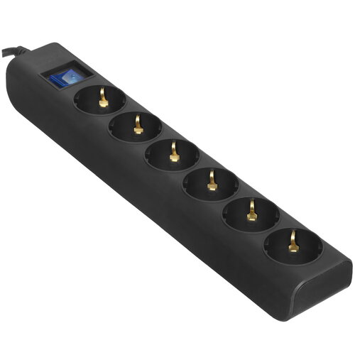 Сетевой фильтр FinePower Aurora 619B черный