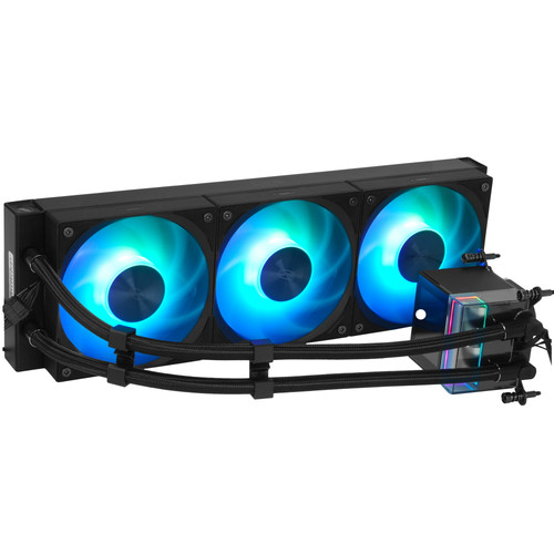 Купить Система охлаждения PCCooler DS360 ARGB Display черная в интернет ...