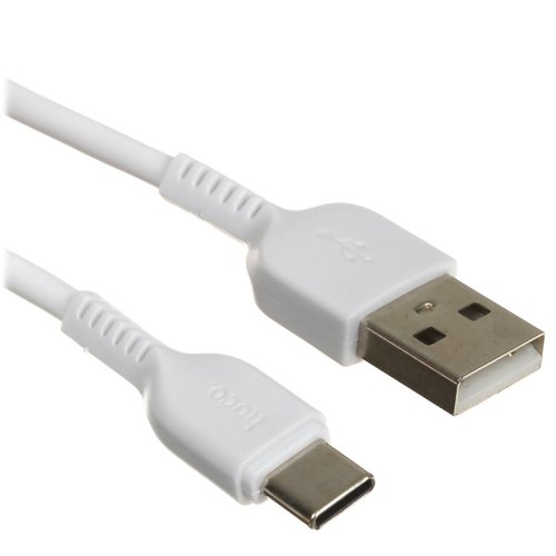 Кабель Hoco USB Type-C - USB Type-A белый