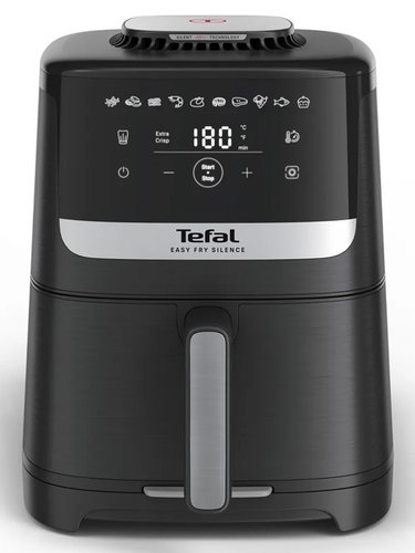 Air fryer Tefal Easy Fry Silence EY5528E0 black