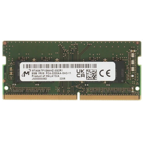 Оперативная память Crucial Premier, DDR4, 8GB (1x8GB), 3200 MHz, CL22, SO-DIMM, (OEM), фото2