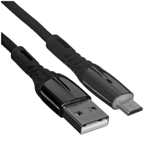 Кабель KEYRON micro USB-B - USB Type-A черный