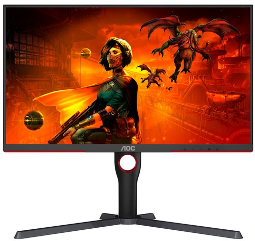 27" Монитор AOC U27G3X/BK черный