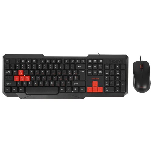 Клавиатура+мышь  проводная  Smartbuy ONE 230346 черный