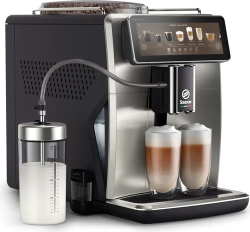 Кофемашина автоматическая Saeco Xelsis Suprema SM8889/00 серебристый