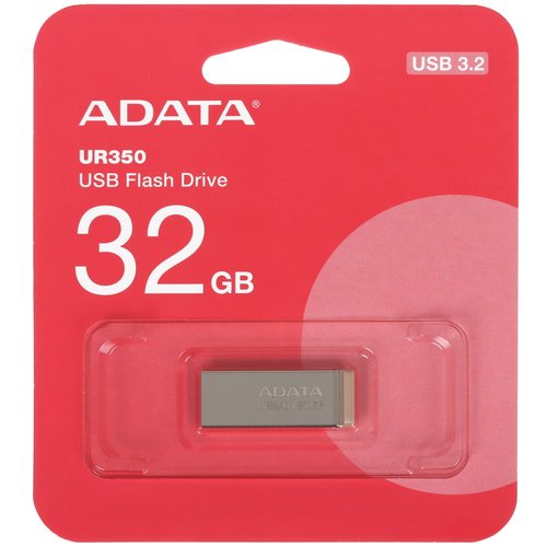 USB Flash memory 32 GB Adata UR350 [UR350-32G-RSR/BG]