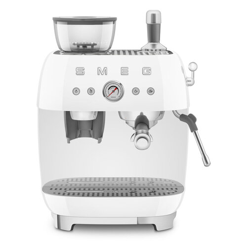 Кофеварка рожковая Smeg EGF03WHEU белый