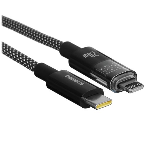 Кабель Baseus Lightning 8-pin - USB Type-C черный