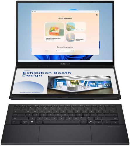 14" Ноутбук ASUS Zenbook DUO UX8406CA серый