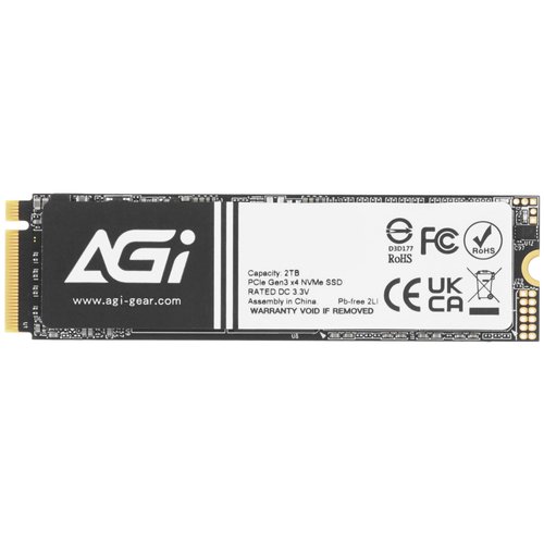 2000 ГБ M.2 NVMe накопитель AGI AI298 [AGI2T0GIMAI298]