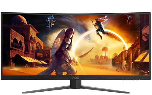 34" Монитор AOC CU34G4Z черный